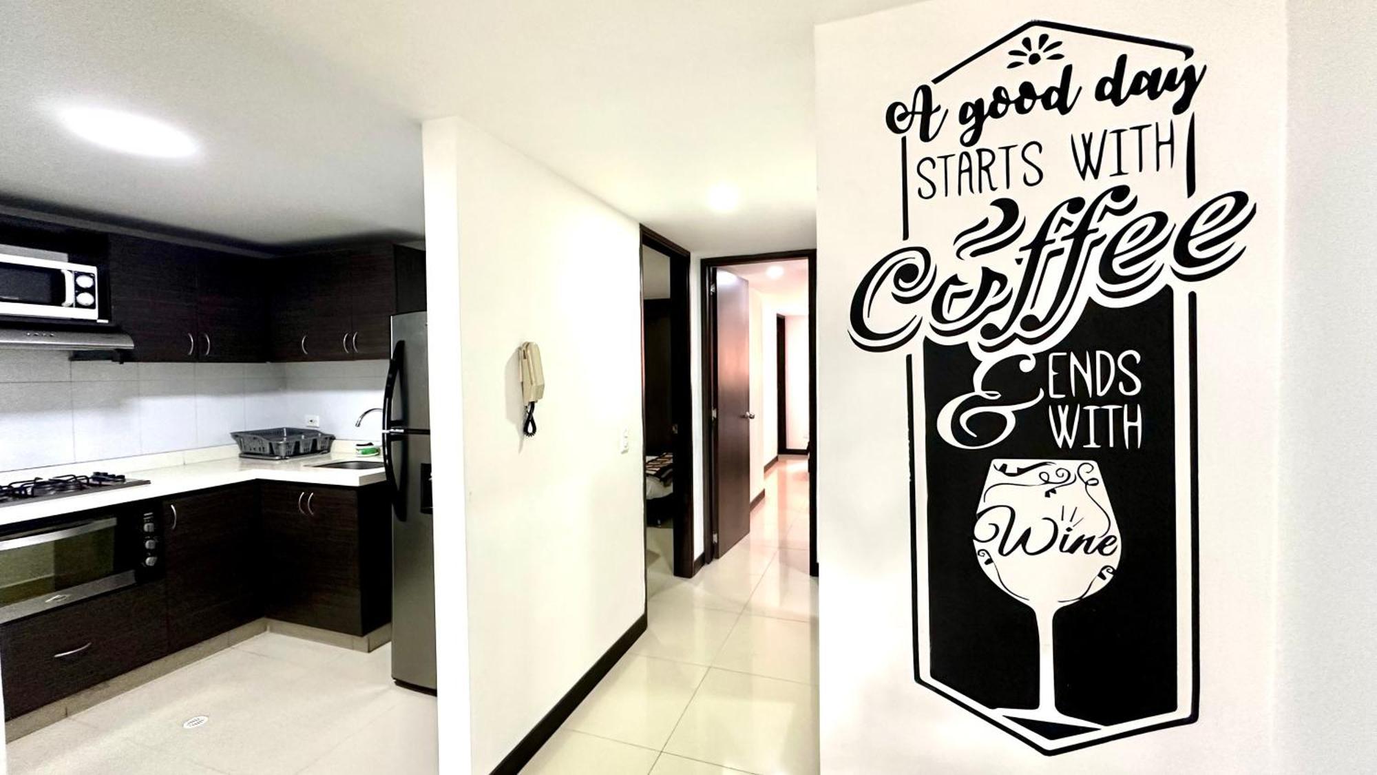 Apto Moderno En Laureles Medellín Exteriör bild