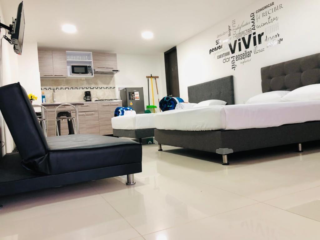 Apto Moderno En Laureles Medellín Exteriör bild